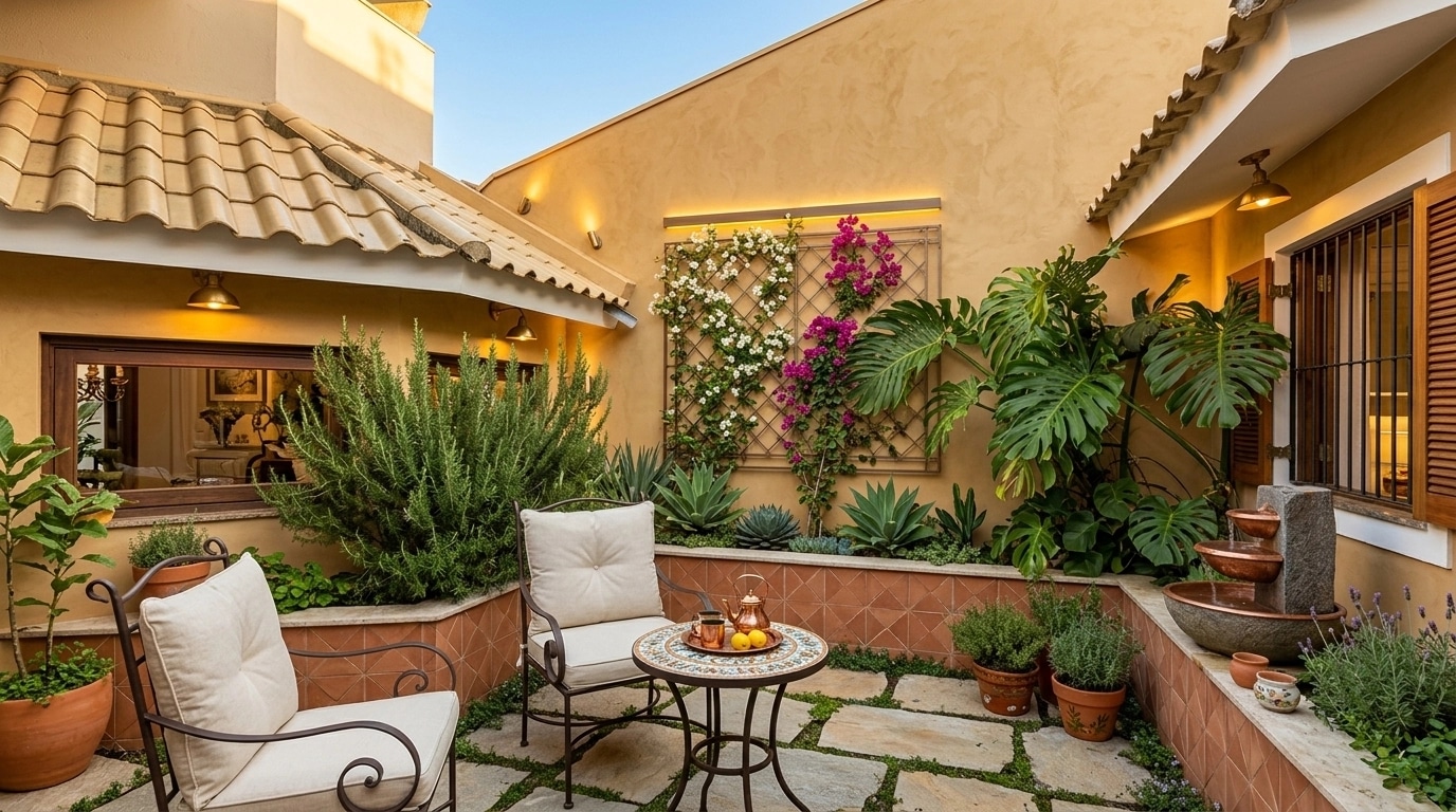 Mediterranean Yard Yard design — yard photo by GenRoom AI