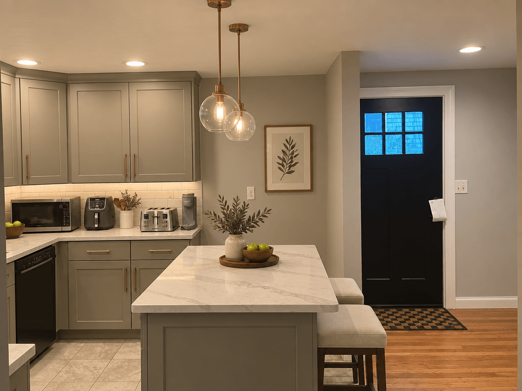 Kitchen interior in no_style style — photo by GenRoom AI