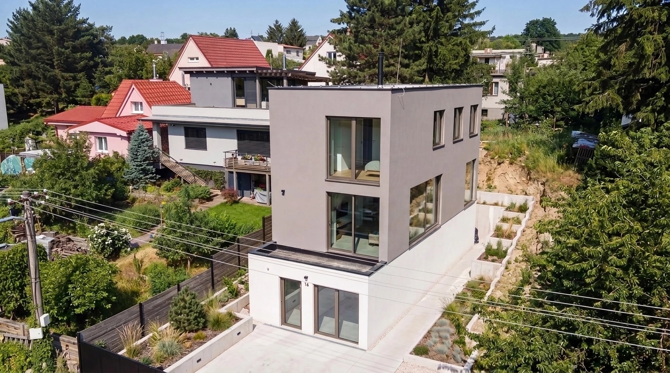 Minimalist Facade Facade design — facade photo by GenRoom AI