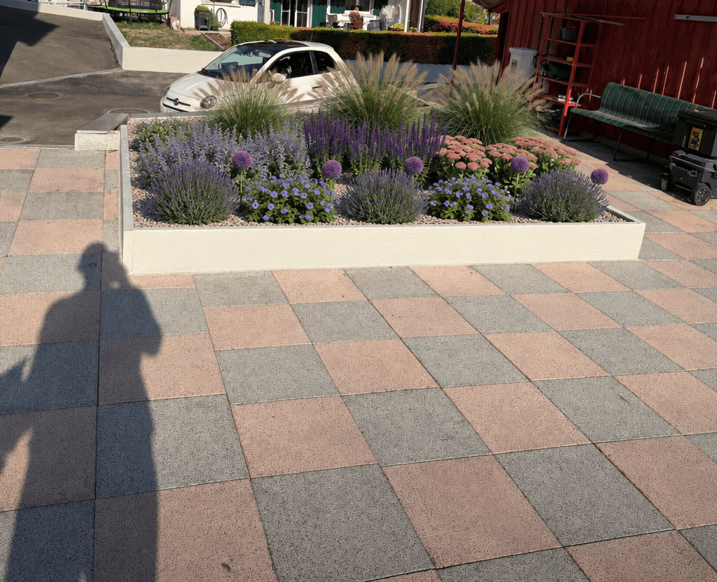 Yard design in no_style style — photo by GenRoom AI