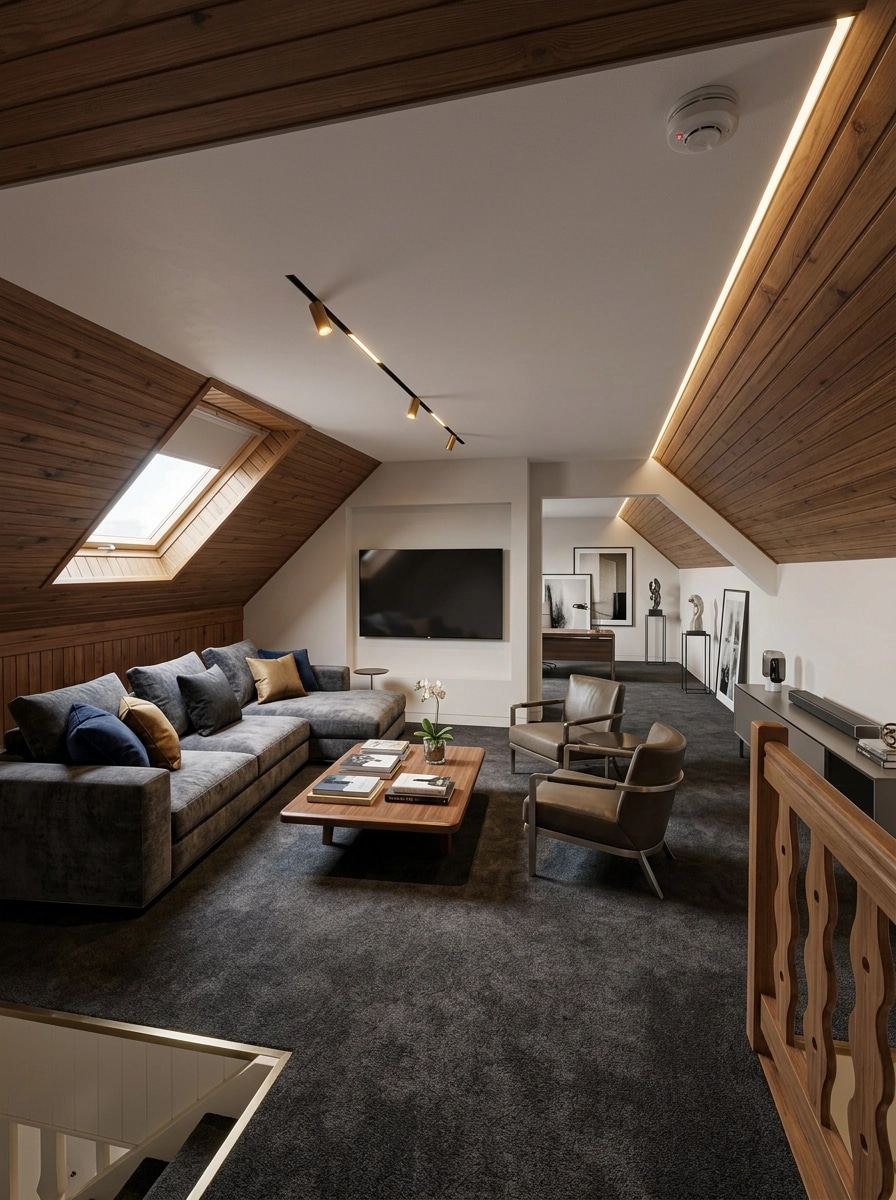Interior design in Contemporary style — Living Room by GenRoom AI