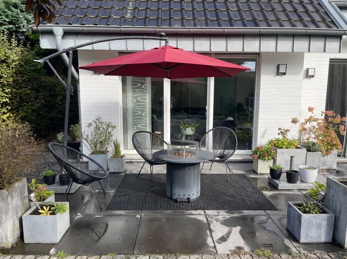 Yard design in no_style style — photo by GenRoom AI