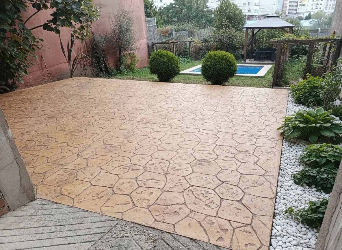 Yard design in no_style style — photo by GenRoom AI