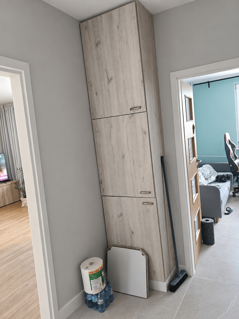 Hallway interior in Scandinavian style — photo by GenRoom AI