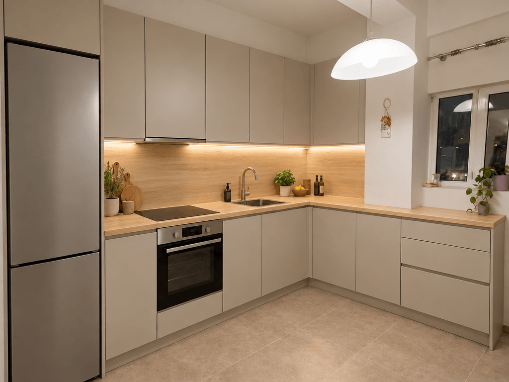 Contemporary Kitchen design — interior photo by GenRoom AI