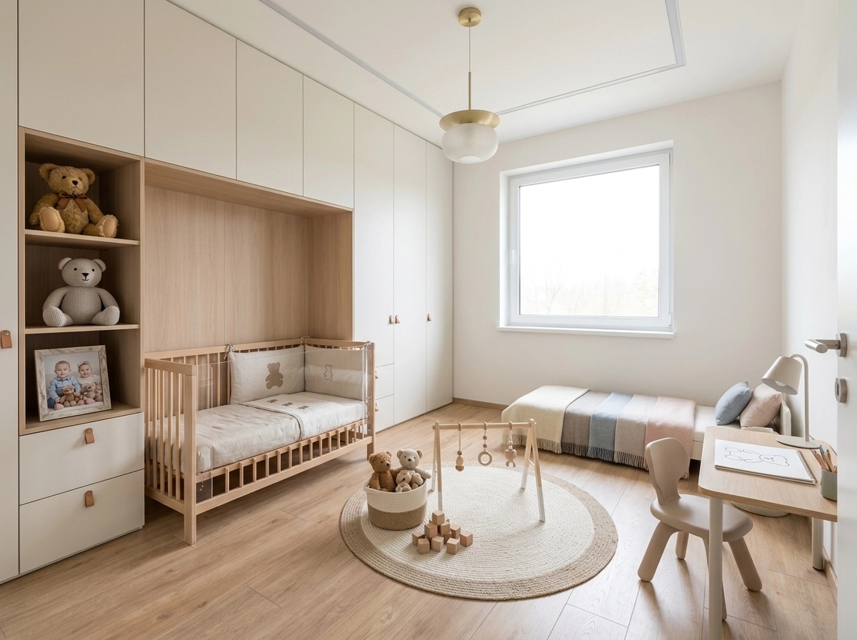 Minimalism Çocuk Odası design — interior photo by GenRoom AI