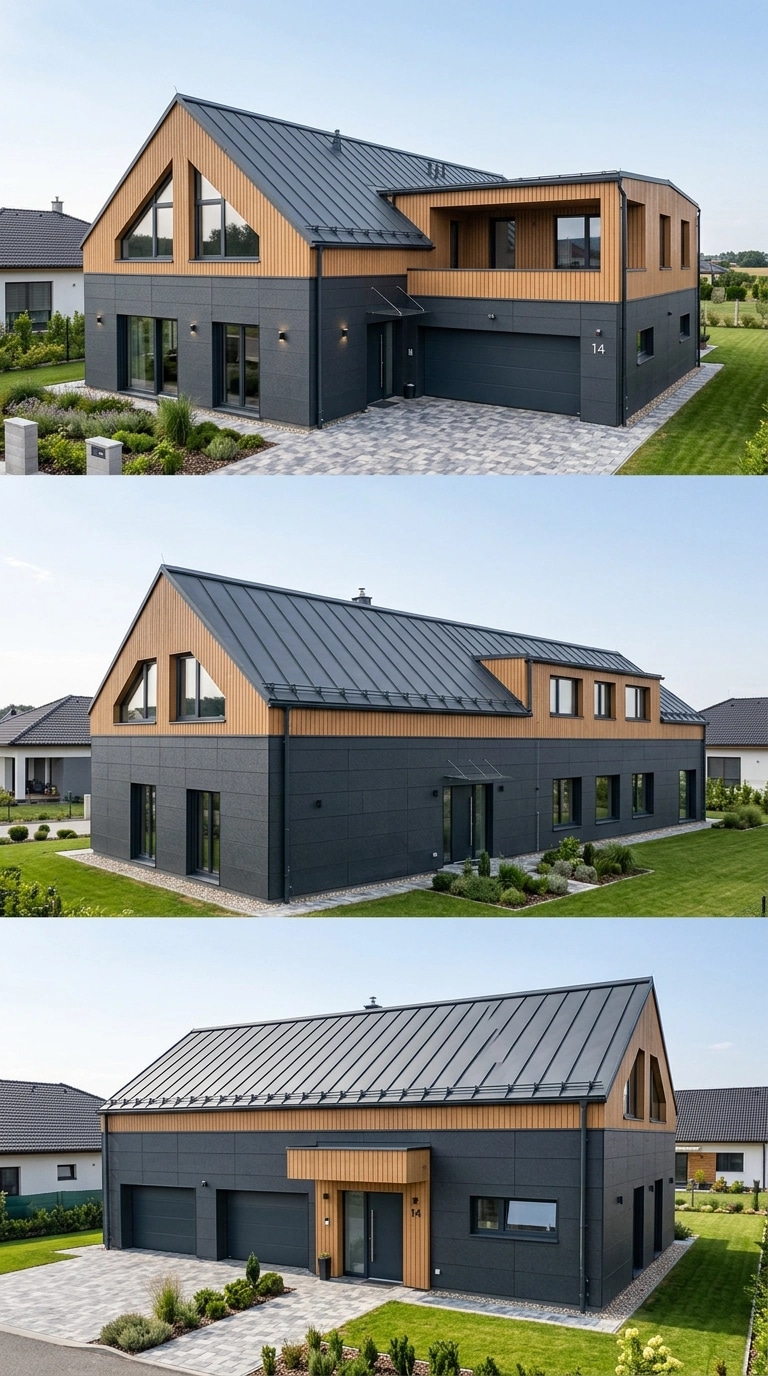 Contemporary Facade Facade design — facade photo by GenRoom AI