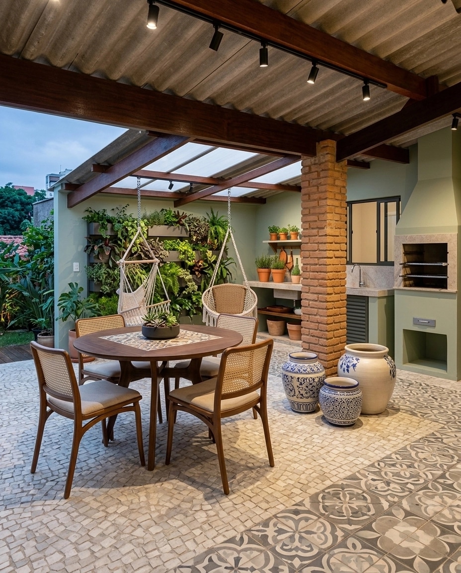 Interiördesign i stilen Portuguese Modern — balcony av GenRoom AI