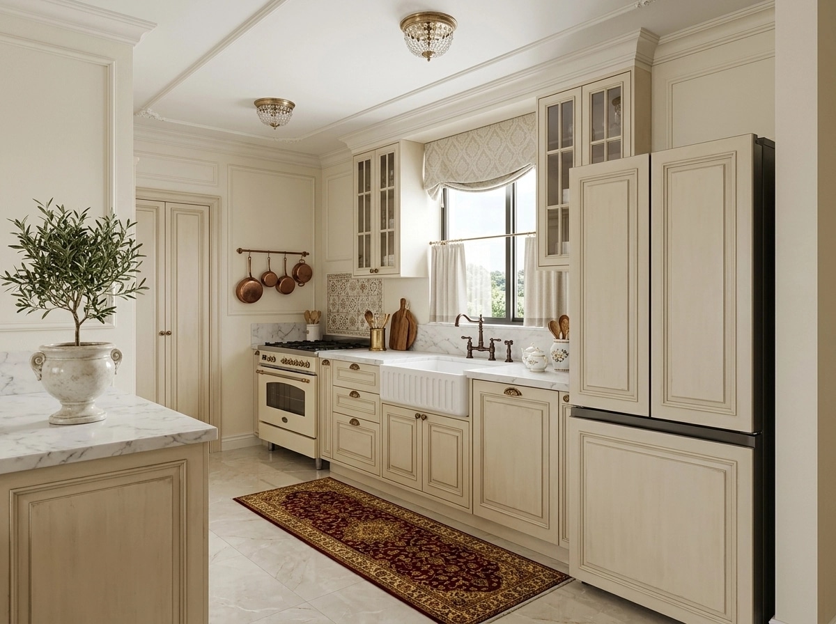 Classic Mutfak design — interior photo by GenRoom AI