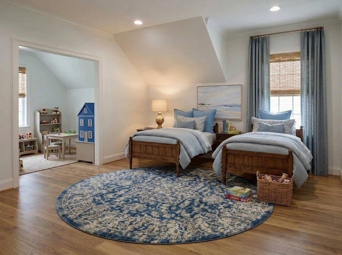 Interior design in Coastal / Hamptons style — Living Room by GenRoom AI