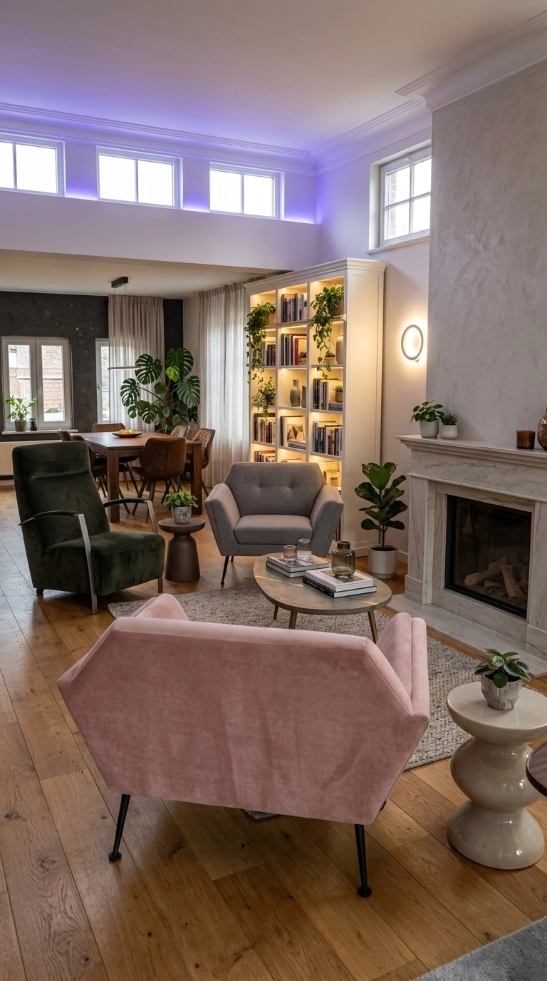 Interior design in Contemporary style — Living Room by GenRoom AI