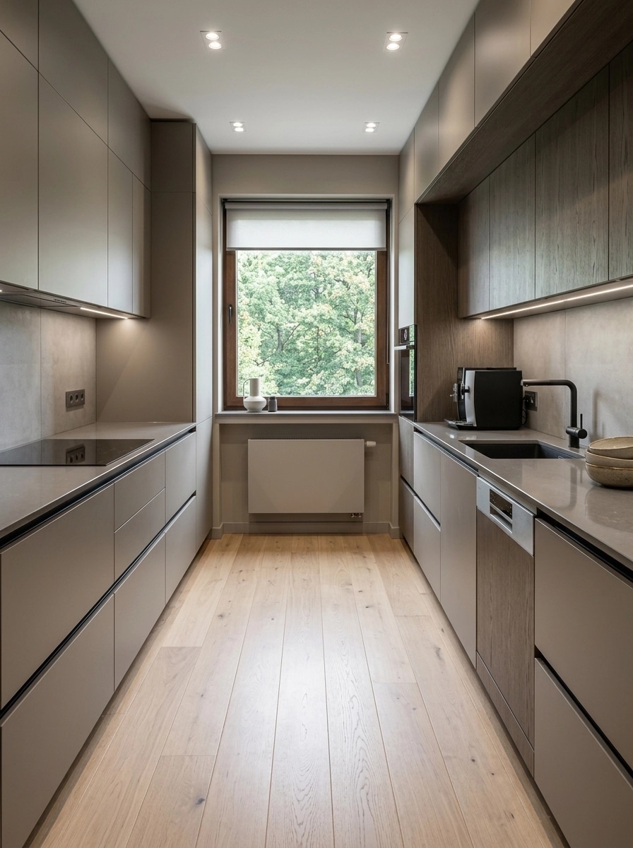 Interior design in Contemporary style — Kitchen by GenRoom AI