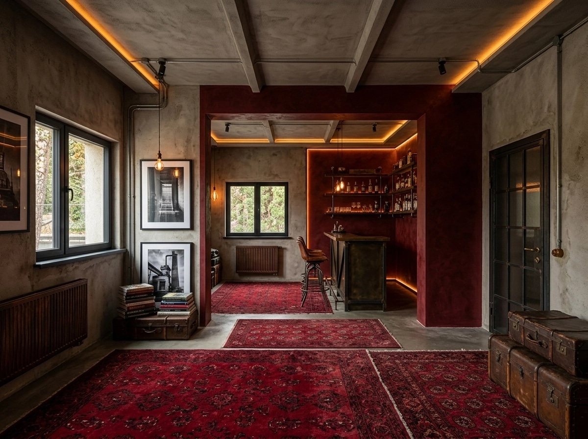 Interior design in Loft / Industrial style — other by GenRoom AI