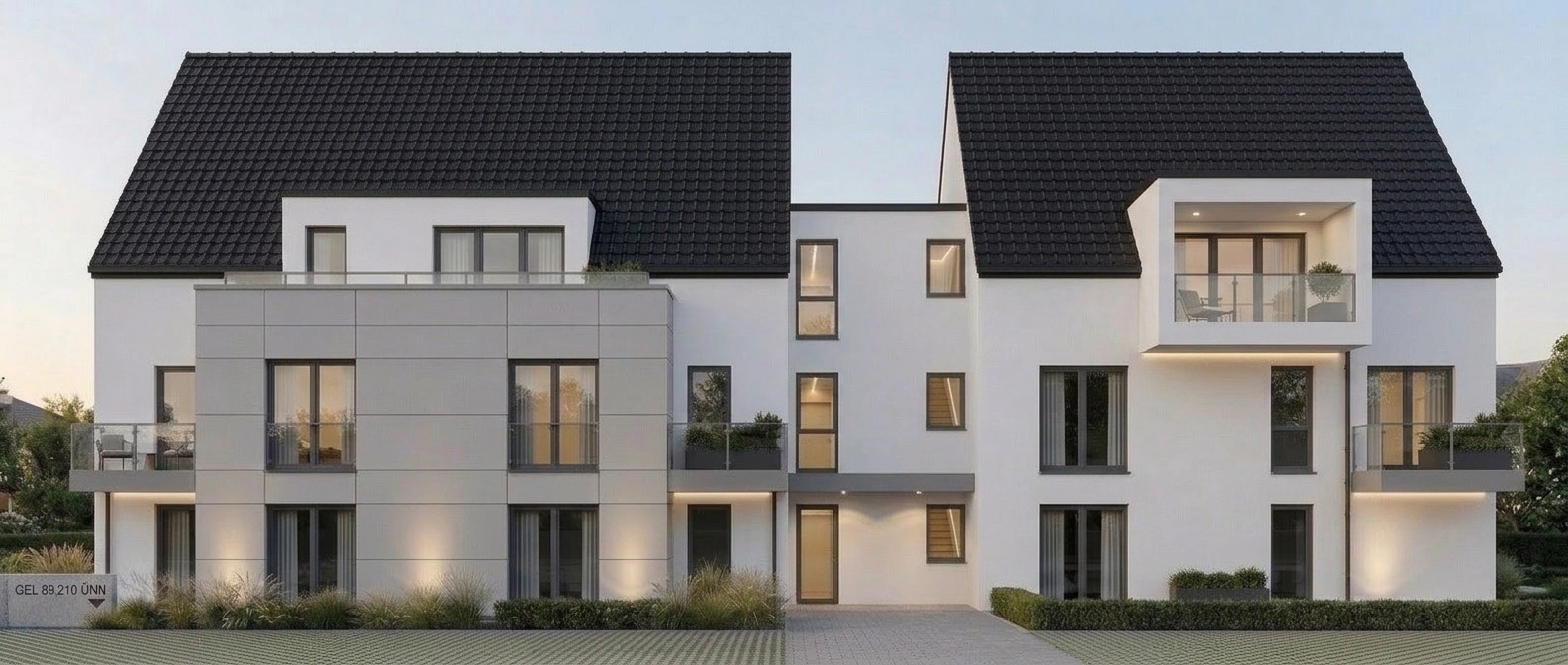 Contemporary Facade Facade design — facade photo by GenRoom AI