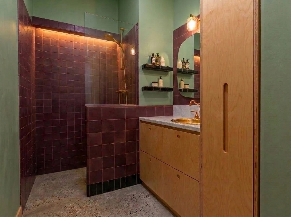 Bathroom interior in no_style style — photo by GenRoom AI