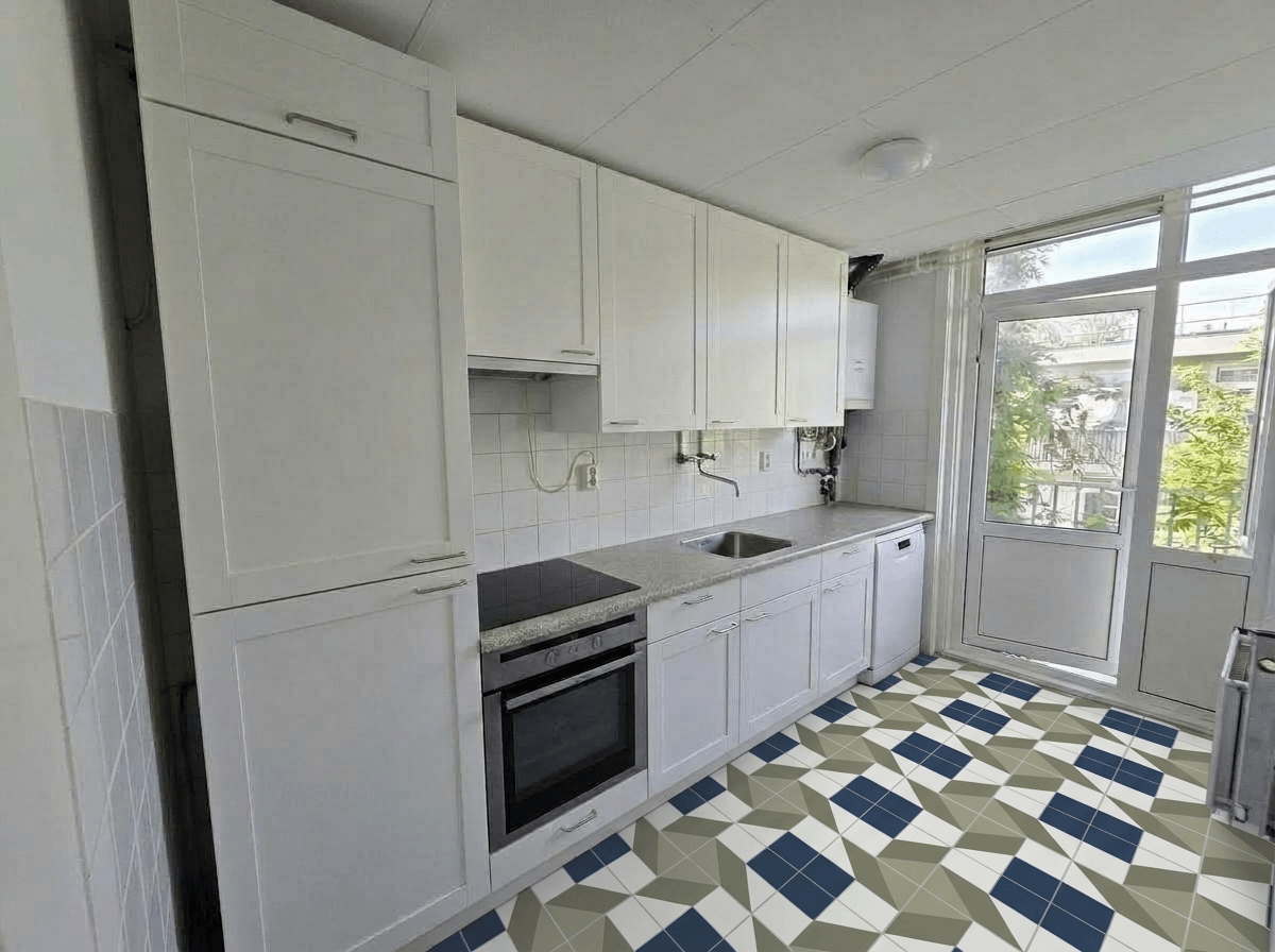 Kitchen interior in no_style style — photo by GenRoom AI