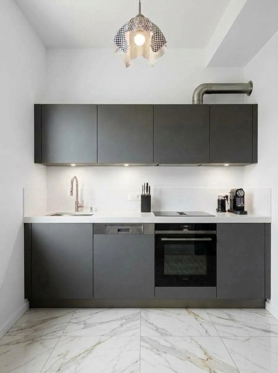 Interior design in Contemporary style — Kitchen by GenRoom AI