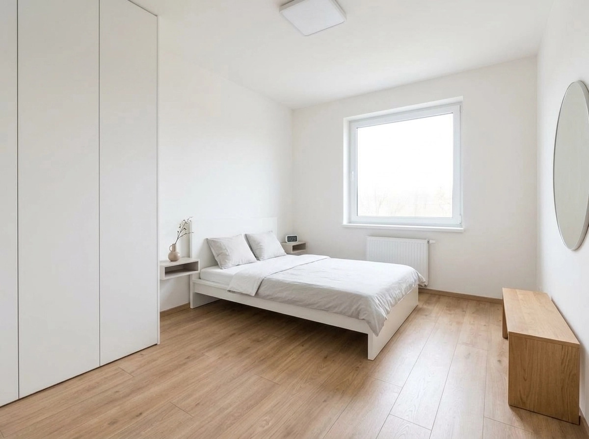 Minimalism Bedroom design — interior photo by GenRoom AI