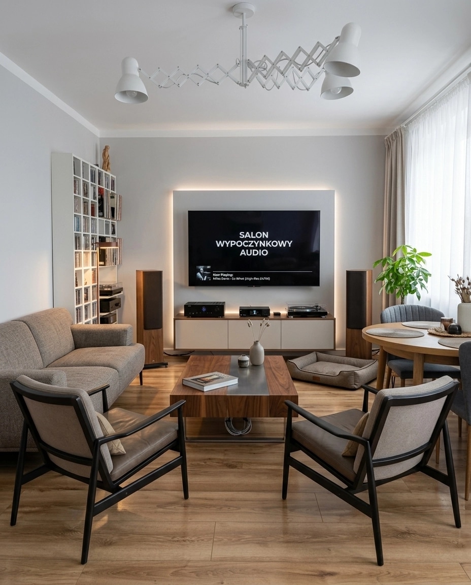 Interior design in Contemporary style — Living Room by GenRoom AI