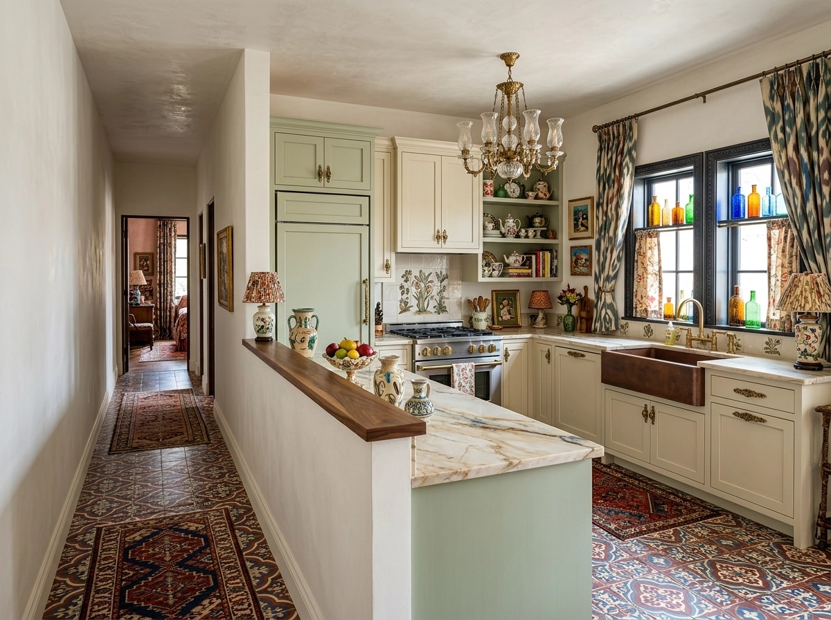 Interior design in Maximalist style — Kitchen by GenRoom AI