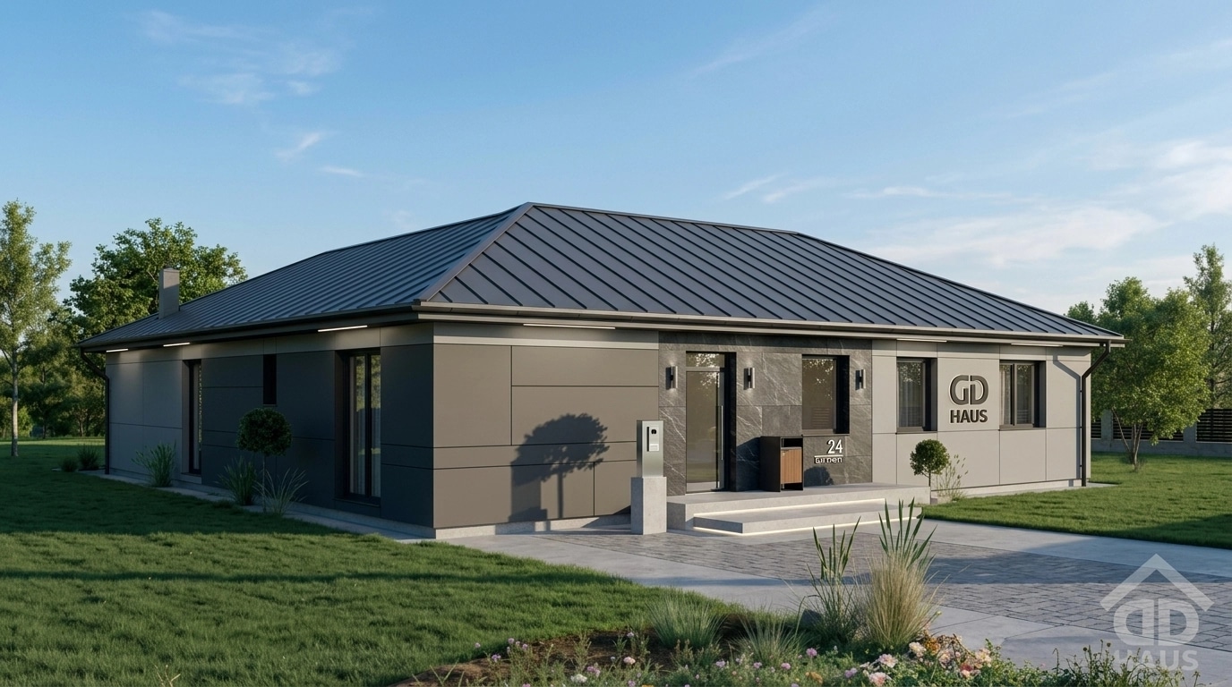 Facade design in Contemporary Facade style — Facade by GenRoom AI