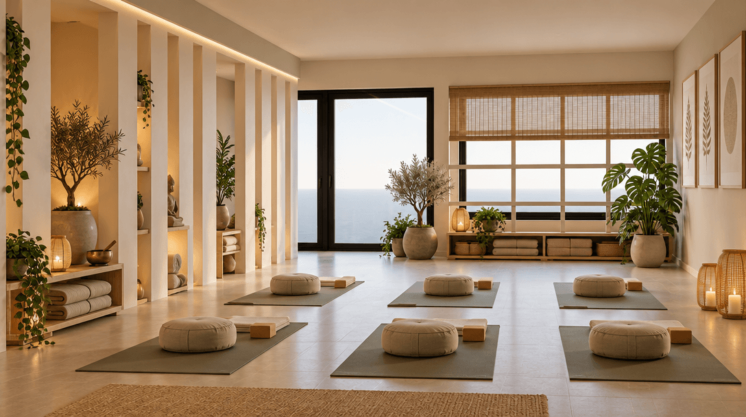 Interior design in Scandinavian style — studio by GenRoom AI