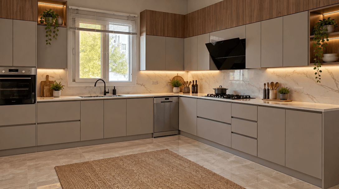 Kitchen interior in no_style style — photo by GenRoom AI
