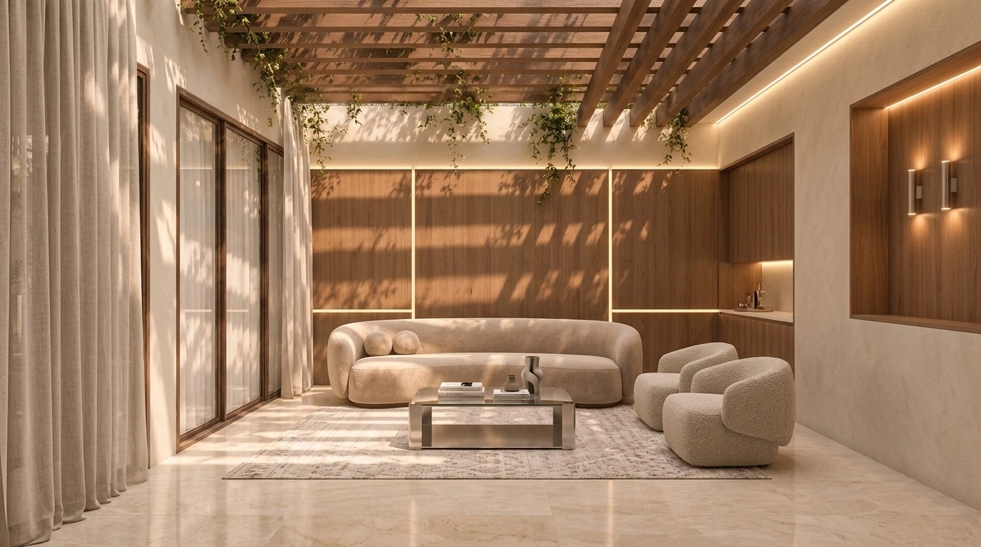 Interior design in Contemporary style — Living Room by GenRoom AI