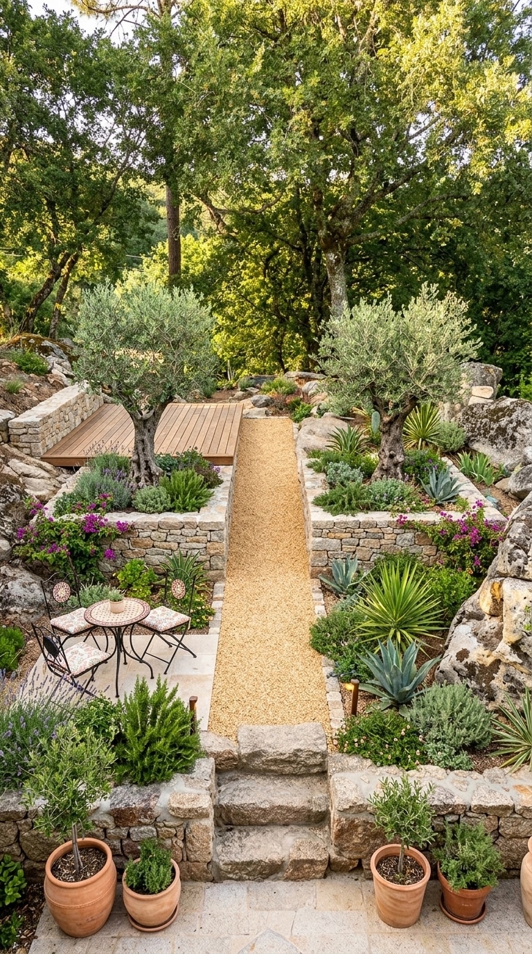 Mediterranean Yard Yard design — yard photo by GenRoom AI