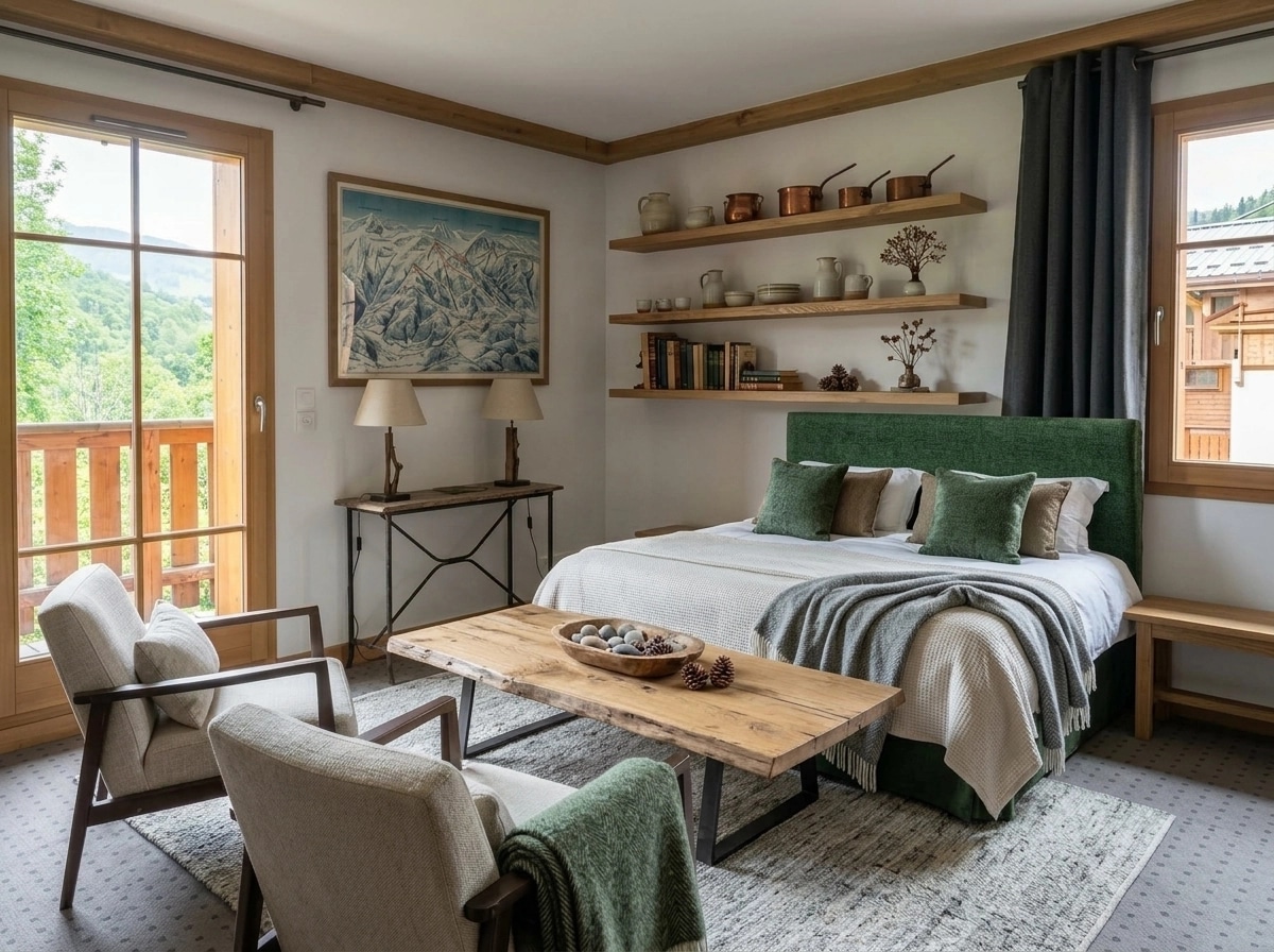 Interior design in Modern Farmhouse style — Living Room by GenRoom AI