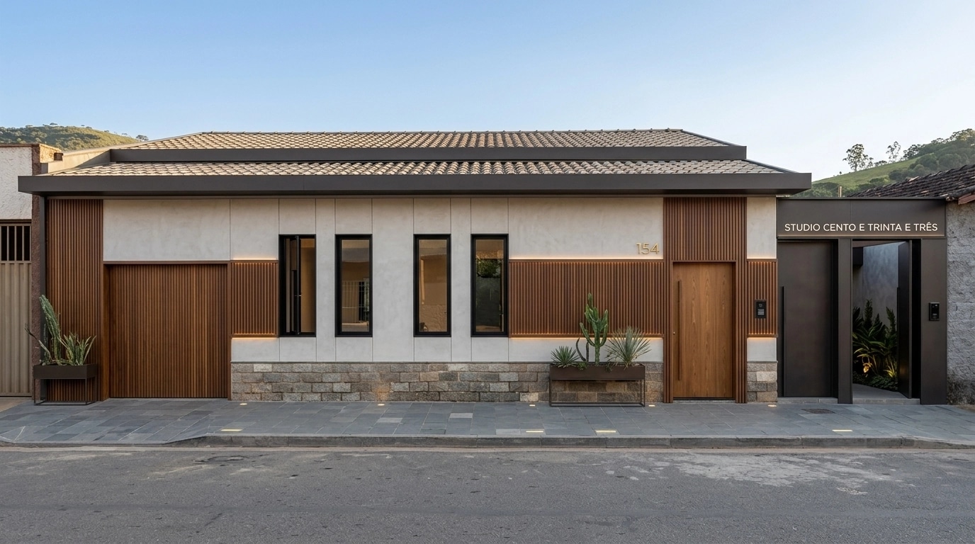 Facade design in Minimalist Facade style — Facade by GenRoom AI