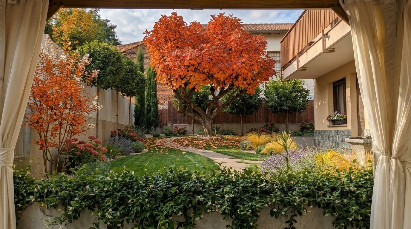 Yard design in no_style style — photo by GenRoom AI
