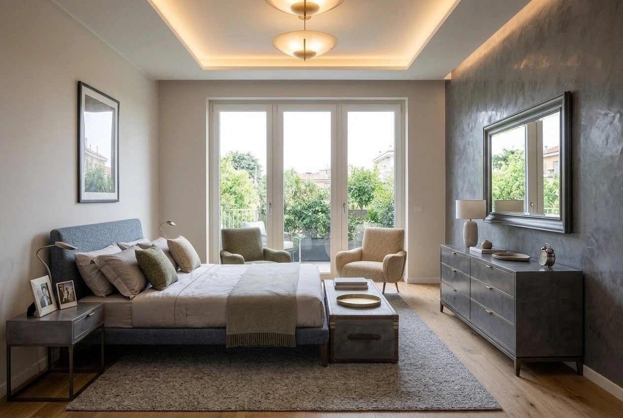 Interior design in Contemporary style — Living Room by GenRoom AI