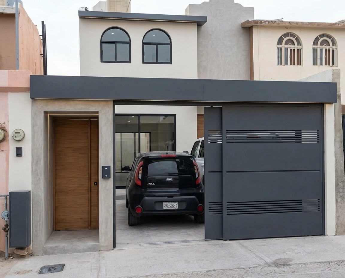 Facade design in Minimalist Facade style — Facade by GenRoom AI