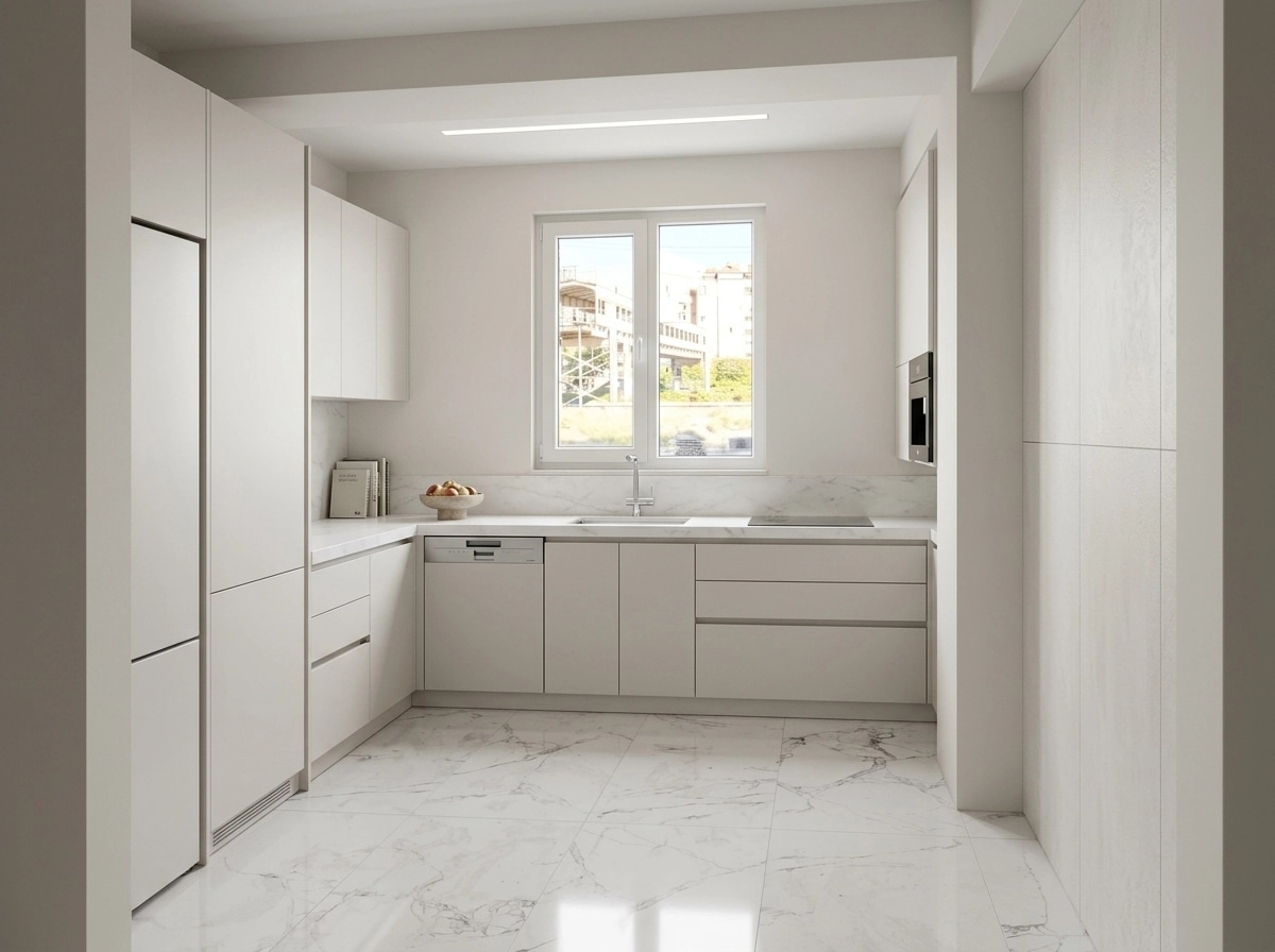Minimalism Cucina design — interior photo by GenRoom AI