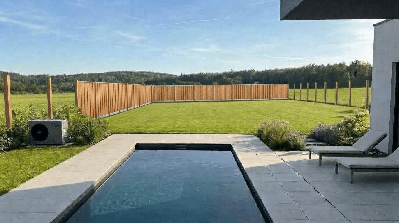 Yard design in no_style style — photo by GenRoom AI