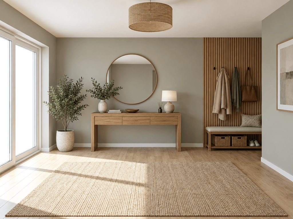 Hallway interior in no_style style — photo by GenRoom AI