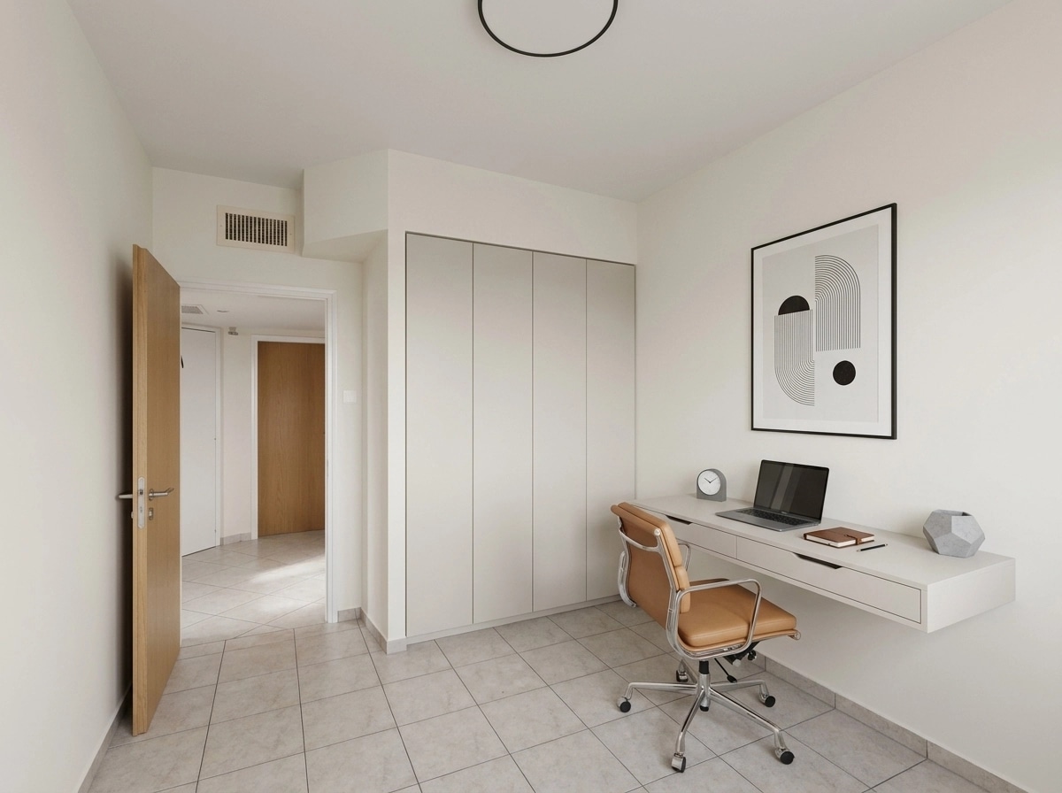 Interior design in Minimalism style — home_office by GenRoom AI
