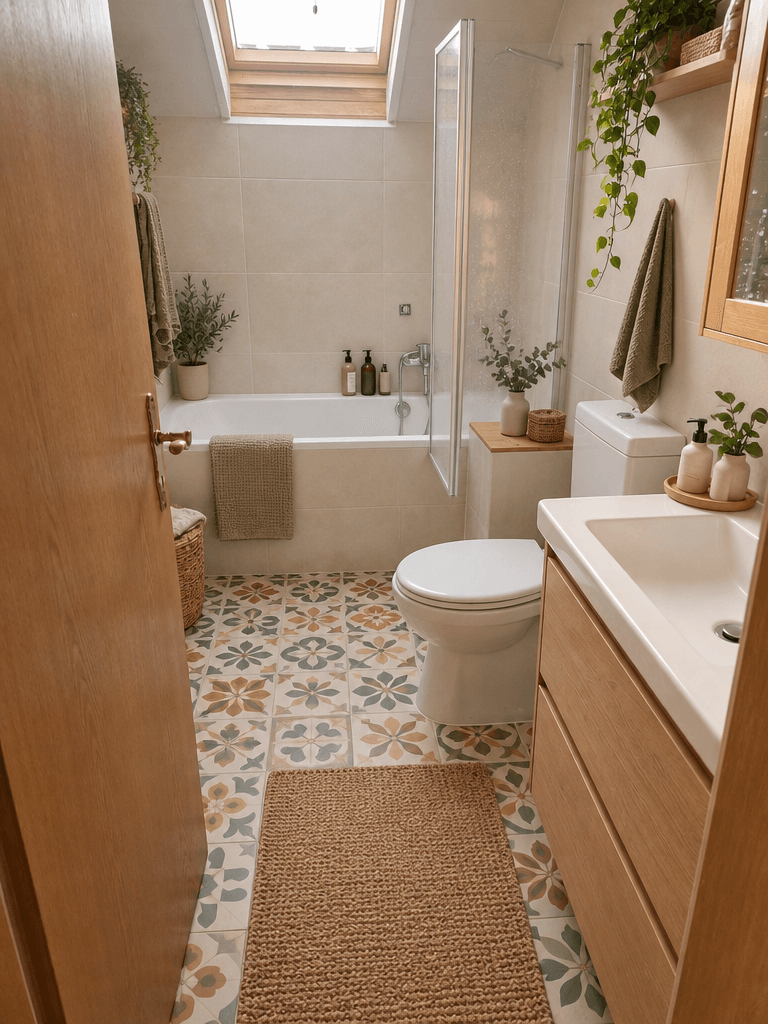 Interior design in Scandinavian style — Bathroom by GenRoom AI