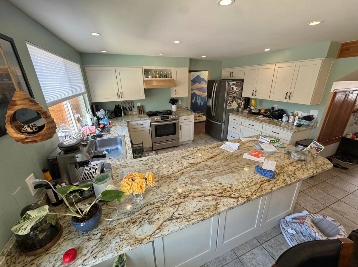 Kitchen interior in no_style style — photo by GenRoom AI