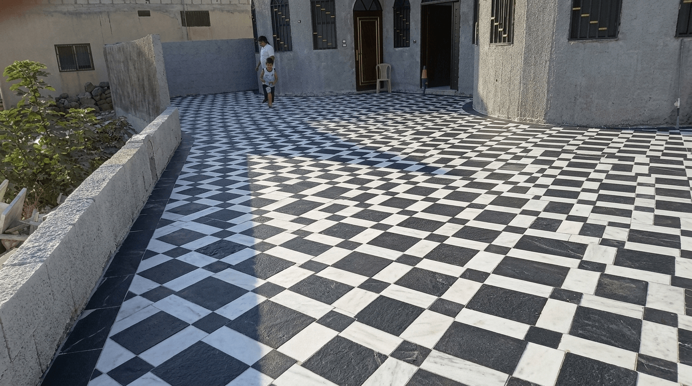 Yard design in no_style style — photo by GenRoom AI