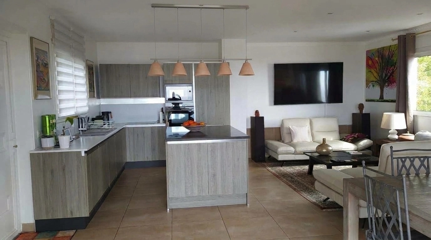Kitchen interior in no_style style — photo by GenRoom AI