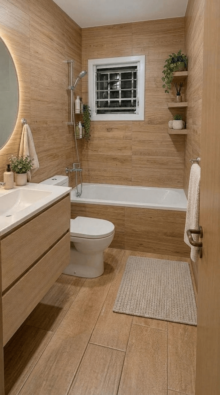 Bathroom interior in no_style style — photo by GenRoom AI