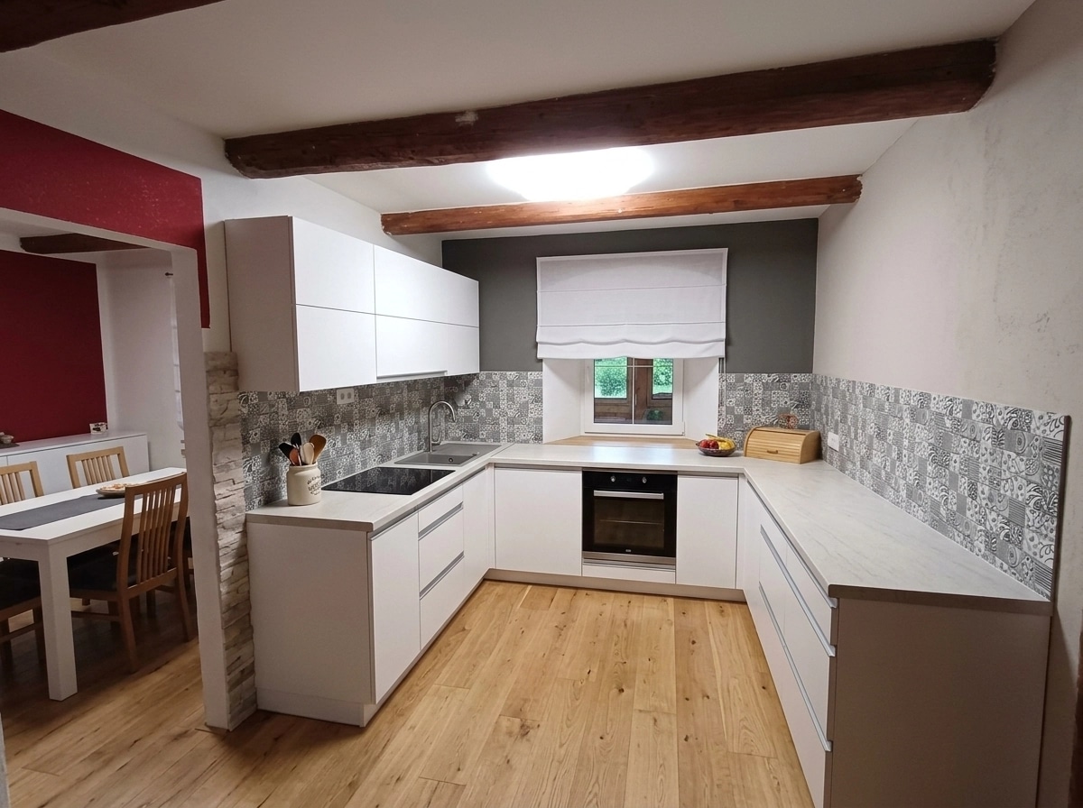 Kitchen interior in no_style style — photo by GenRoom AI