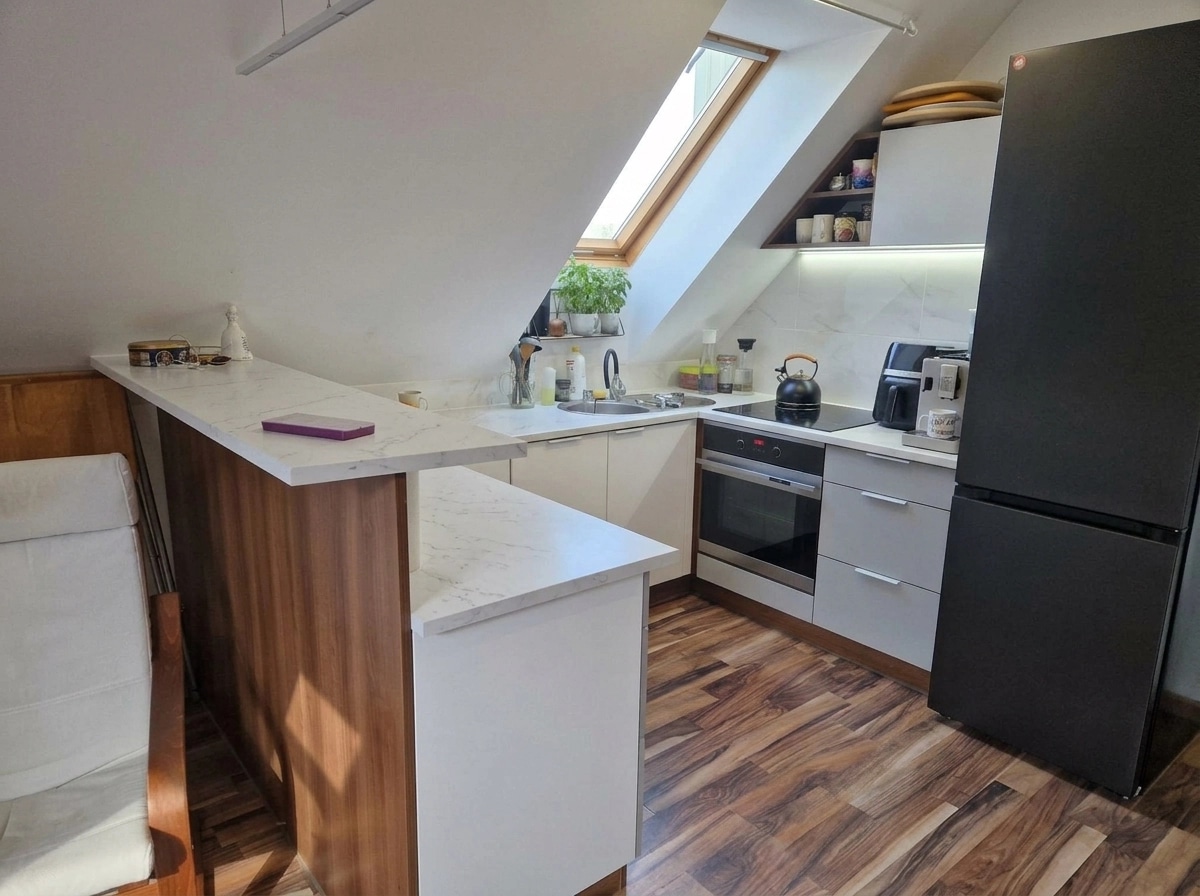 Interior design in Contemporary style — Kitchen by GenRoom AI
