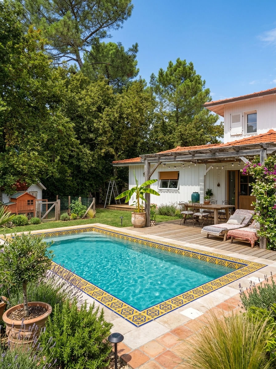 Mediterranean Yard Аула design — yard photo by GenRoom AI