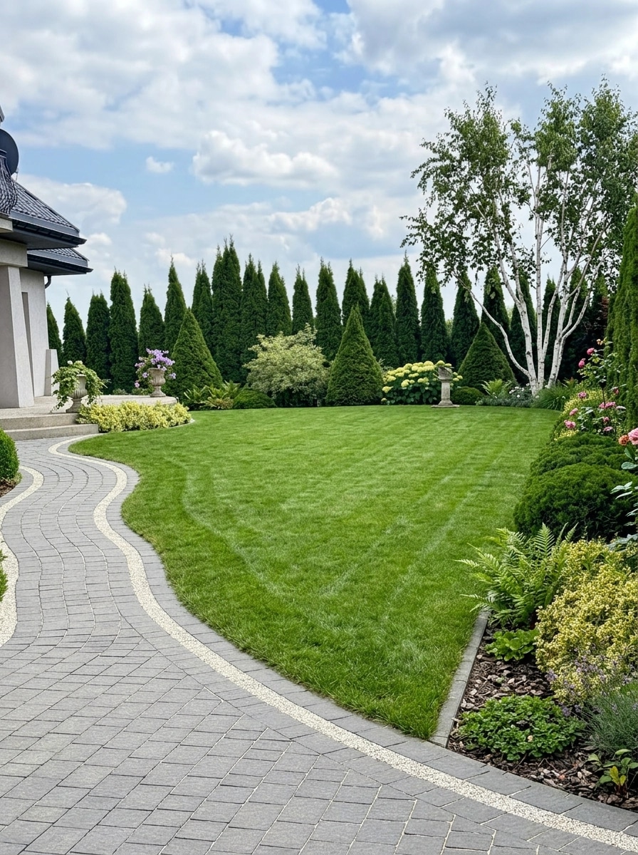 Yard design in no_style style — photo by GenRoom AI