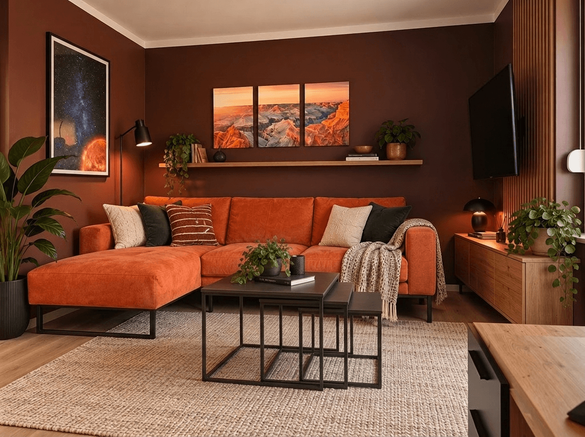 Interior design in Contemporary style — Living Room by GenRoom AI