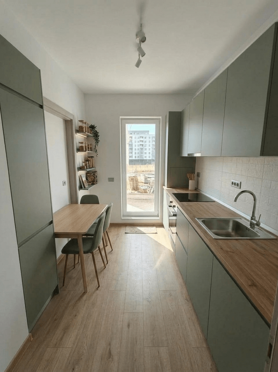 Kitchen interior in no_style style — photo by GenRoom AI