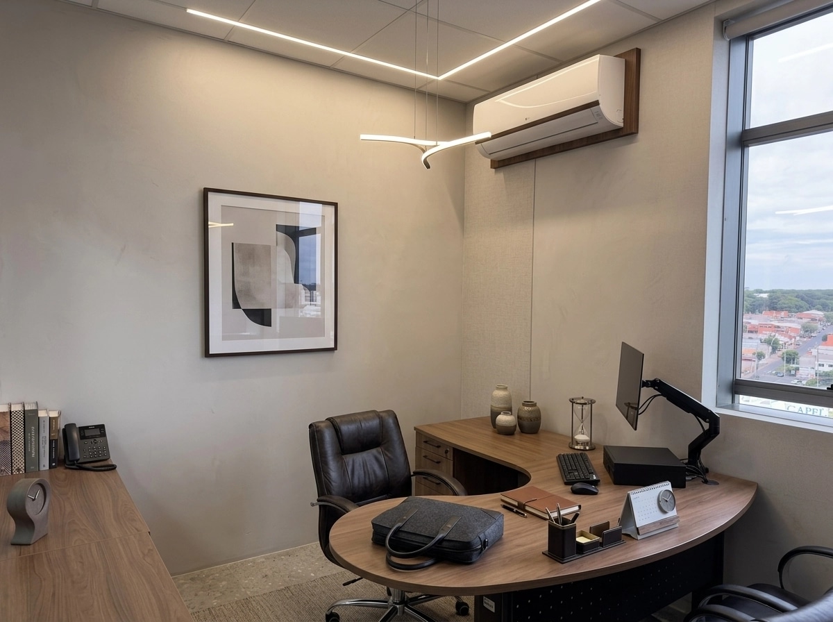 Interior design in Contemporary style — office_space by GenRoom AI
